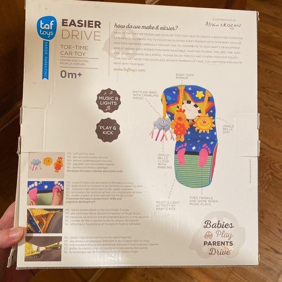 NWT toe time car toy - Picture 2 of 2